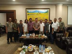 SMSI Jambi Audensi Dengan Kapolda, Media Miliki Potensi Strategis