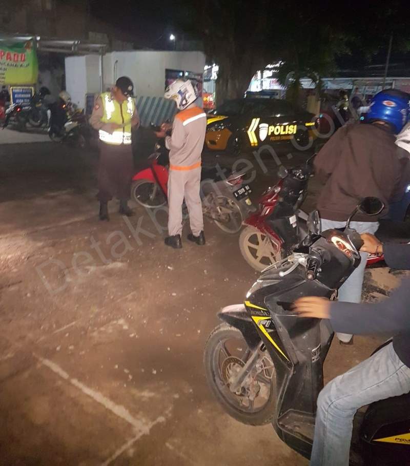 Operasi Gabungan di Kawasan Anyer, 13 Pengendara Ditilang