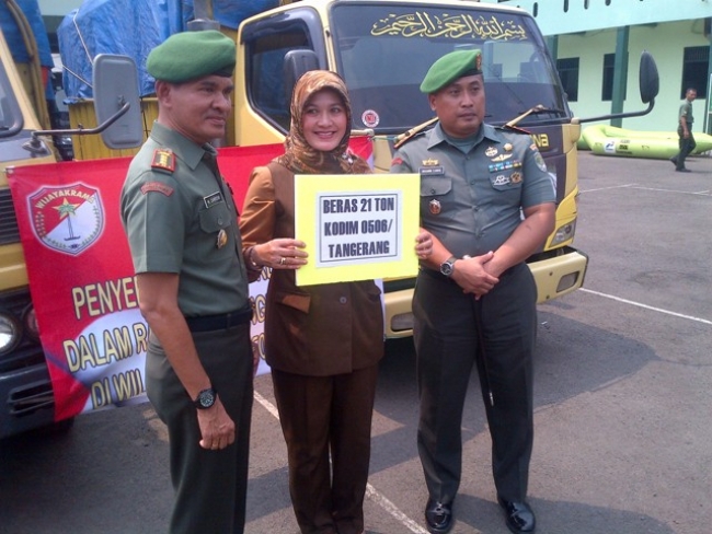 Kodim 0506/TGR Tandatangani MOU Dengan Bulog