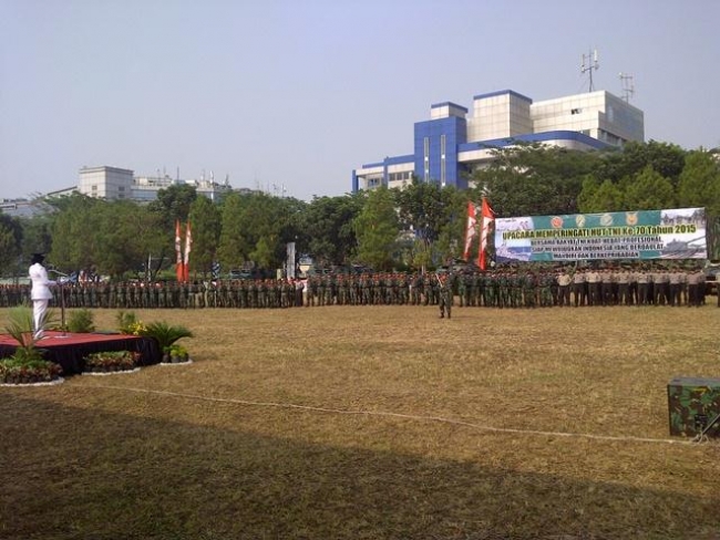 Wali Kota Tangsel : TNI Bersama Rakyat Kuat dan Profesional