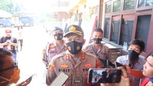 Polres Cilegon Siapkan 100 Personil Jaga Kantor KPU saat Pendaftaran&nbsp;