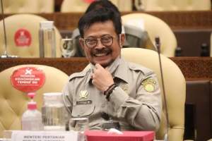 Menteri Pertanian Syahrul Yasin Limpo.