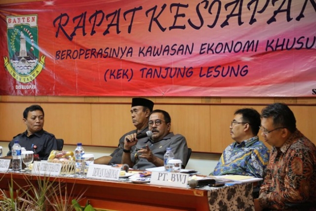 Plt Gubernur Menghadiri Rapat Kordinasi Persiapan Pengoperasian KEK