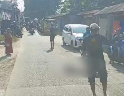 Buruh Asal Rajeg Tewas Terlindas Truk Limbah