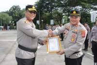 Berprestasi, Anggota Polresta Tangerang  Raih Penghargaan