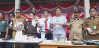 Kejari Kab Tangerang Musnahkan Barbuk Hasil Tindak Pidana