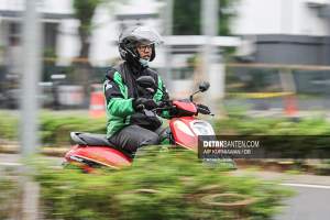 ilustrasi ojek online. (Foto: Aip/detakbanten)