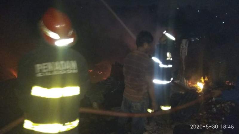 Pabrik Keripik Singkong di Cilegon Terbakar