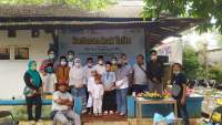 Forum Komunikasi Wartawan Tangerang (FKWT) Santuni Anak Yatim di HUT Kota Tangerang