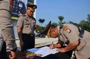 Jabatan Kapolsek Cikupa dan Pasar Kemis Diserahterimakan