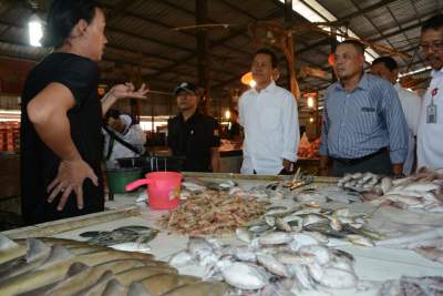 Jelang Ramadan Pj Bupati Tangerang Sidak Harga Pasar