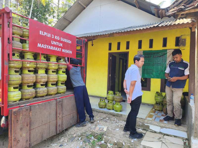 Pasca Idul Fitri, Stok dan Harga Gas LPG di Pandeglang Dipastikan Terkendali