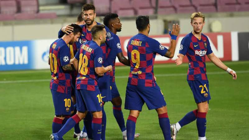 Hempaskan Napoli 3-1, Barcelona Melaju Ke Babak Perempat Final Liga Champions
