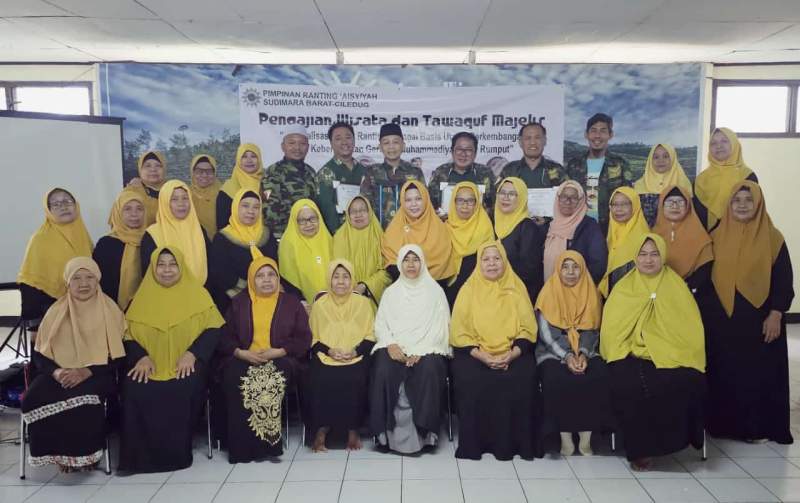 Sambut Ramadhan Ranting Aisyiyah Sudimara Barat Cabang Ciledug Melaksanakan Pengajian dan Tawaquf