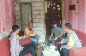 Sampaikan Pesan Kamtibmas sekaligus lakukan Dialog dengan warga