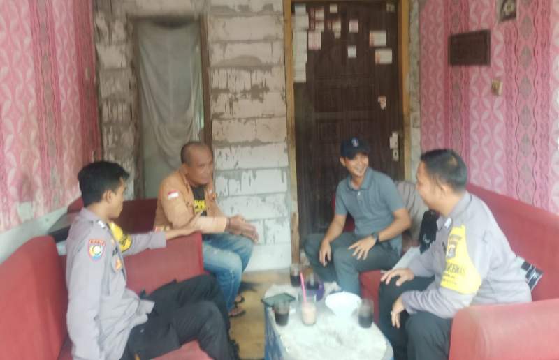 Sampaikan Pesan Kamtibmas sekaligus lakukan Dialog dengan warga
