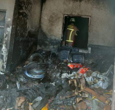 Satu Unit Rumah di Panongan Ludes Terbakar Beserta Isinya