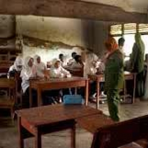 Salah Saru Gedung Sekolah Yang Rusak di Kab Tangerang