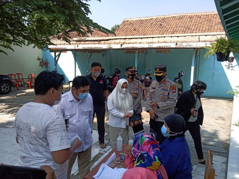 Bantu Pemerintah Capai Target, Partai Gerindra Banten Percepat Vaksinasi di 30 Titik