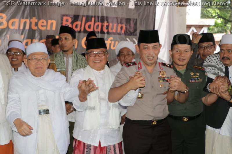 Melalui Istigosyah, FSPP  Dukung POLDA BANTEN dalam Pilkada Damai dan Perang melawan HOAX.