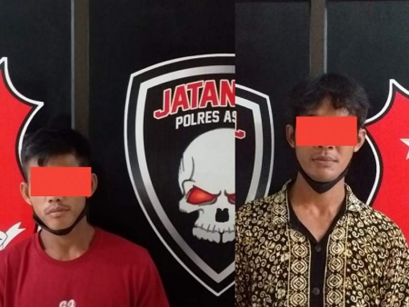 Sat Reskrim Polres Asahan Amankan 2 Pelaku Penganiayaan