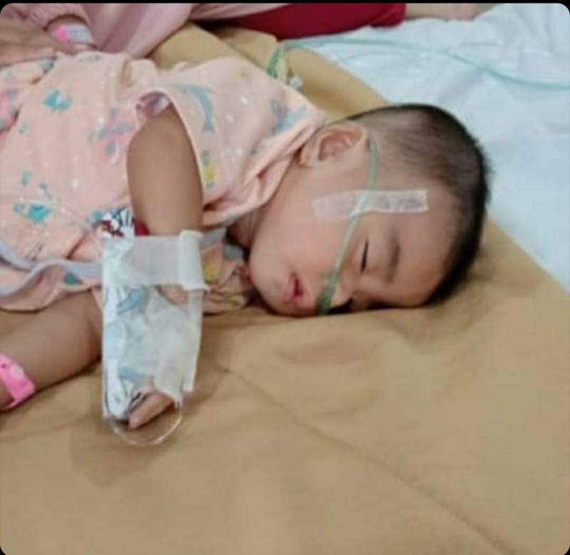 Cahaya, Sang Malaikat Kecil yang Terkena Kelainan Jantung di Usia 7 Bulan