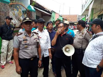 Polsek Karawaci Bantu Pengamanan Lahan