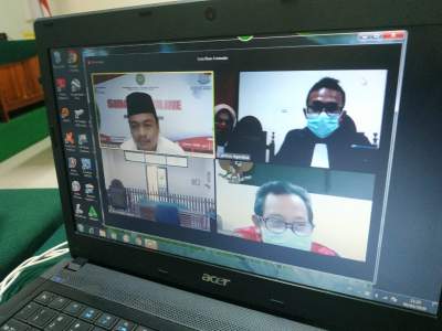 Sidang Perkara Korupsi Dana Desa Klutuk Digelar Secara Online