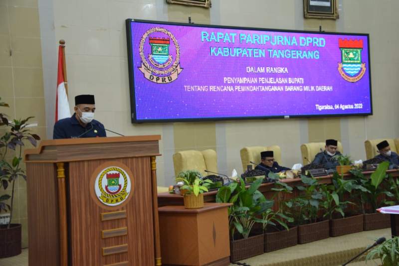 Zaki Sampaikan Rencana Pemindahtanganan Barang Milik Daerah