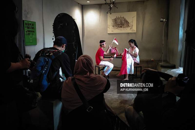 Komunitas foto Instanusantara Jakarta hunting foto bareng bertajuk &lsquo;Huntbar Kemerdekaan&rsquo;. (Aip/Detak) 