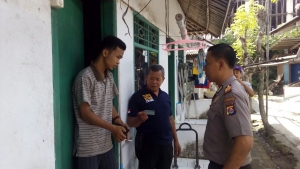 Polsek Balaraja Grebek Gudang Miras oplosan