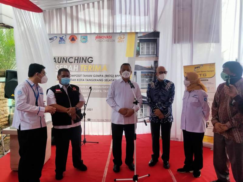 BPPT Punya Terobosan Rumah Anti Gempa, Pemkot Tangsel : Akan Kami Gunakan di Program Bedah Rumah