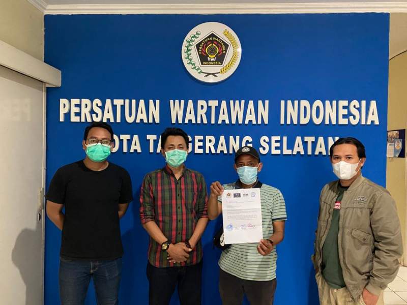 Pertanyakan Kasus Dugaan Intimidasi Wartawan, Organisasi Pers Layangkan Surat ke Polres Tangsel