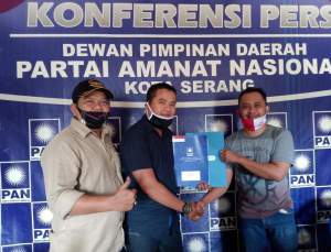 Musda PAN Kota Serang, Redy Kurniady Kembalikan Formulir Calon Formatur Ketua DPD Kota Serang