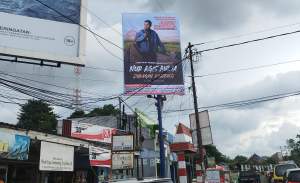 Spanduk Bertebaran, Juragan Kambing Siap Adu Gagasan di Pilwalkot 2024