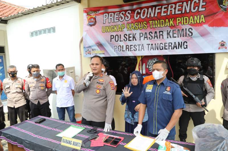 Pelaku Begal Taksi Online di Sindang Jaya Ditangkap Polisi