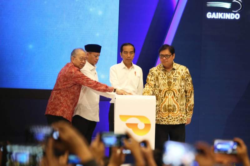Gubernur Dampingi Presiden Buka Pameran GIIAS 2018