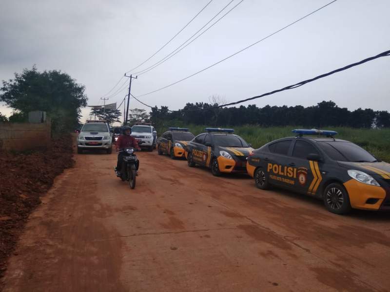 Langgar Perda, Satpol PP Tutup Galian Tanah di Munjul