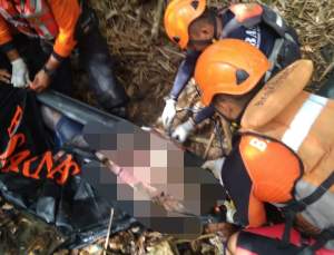 Korban Hanyut di Sungai Cimanceuri Ditemukan di Tumpukan Sampah