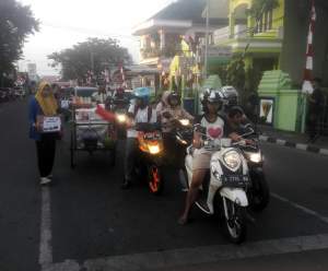 PMII Wasfal Gelak Aksi Peduli Lombok