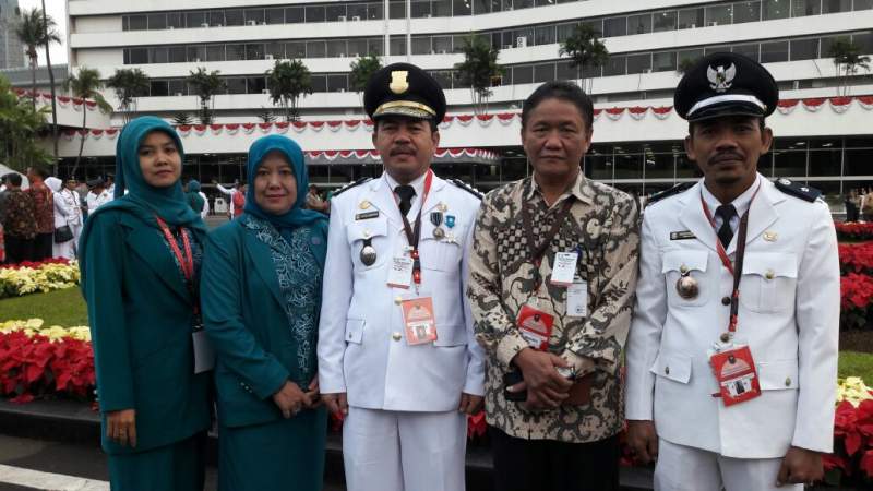 Desa Terbaik di Balaraja Ikuti Perayaan HUT RI di Istana Negara