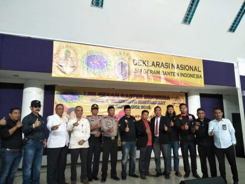 HUT Ke - 8, Geram Deklarasikan Jadi LSM Nasional