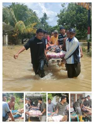 Sebagai Bentuk Kepedulian PT. Socfindo Kebun Aek Loba Berikan Bantuan Korban Banjir