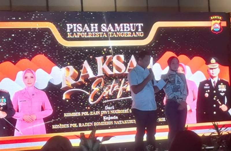 Suasana Haru Warnai Pisah Sambut Kapolresta Tangerang