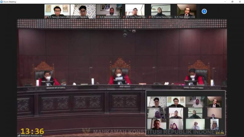 Sidang Gugatan PT WNI Diaspora Berlanjut, Pemohon Tidak Ada Satupun Negara di Dunia yang Memiliki Presidential Threshold