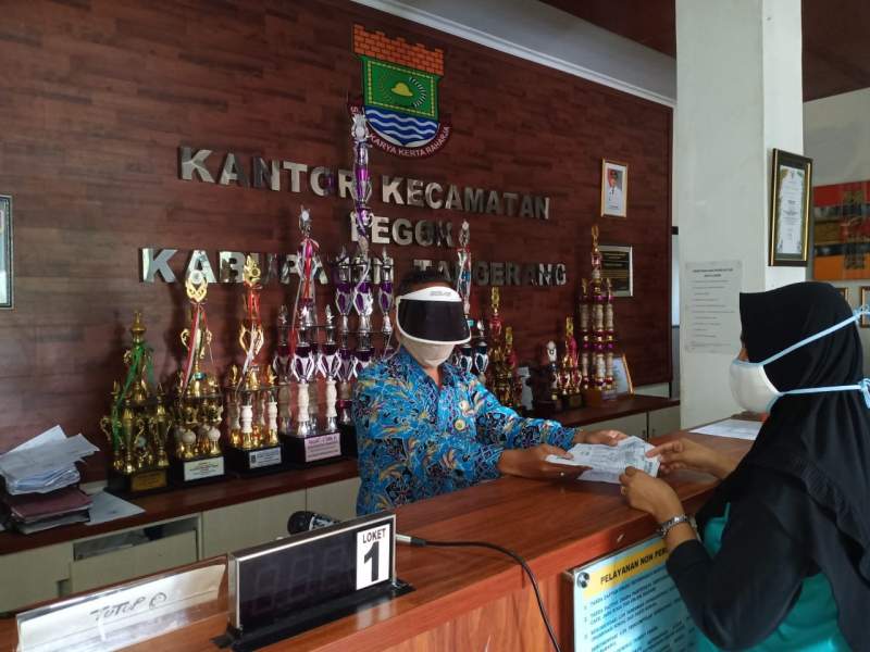 New Normal, Pelayanan Publik Di Kecamatan Publik Terapkan Protokol Kesehatan
