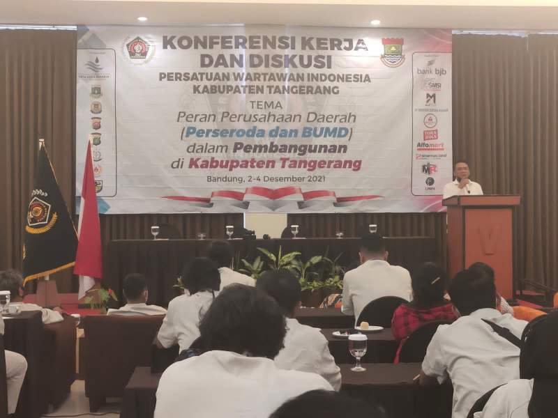 PWI Kabupaten Tangerang Gelar Raker di Bandung