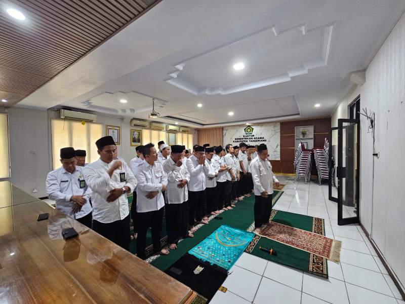 Kemenag Kab Tangerang Gelar Solat Ghaib untuk Rakyat Palestina