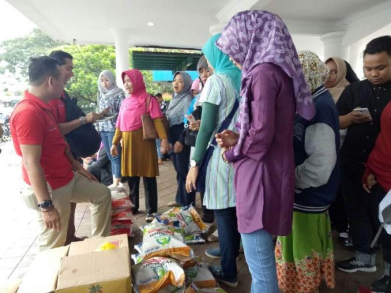 Operasi pasar di Kabupaen Lebak.