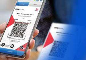 Transaksi bank menggunakan metode Qris (foto: bca.co.id), Ilustrasi: Aqila/db